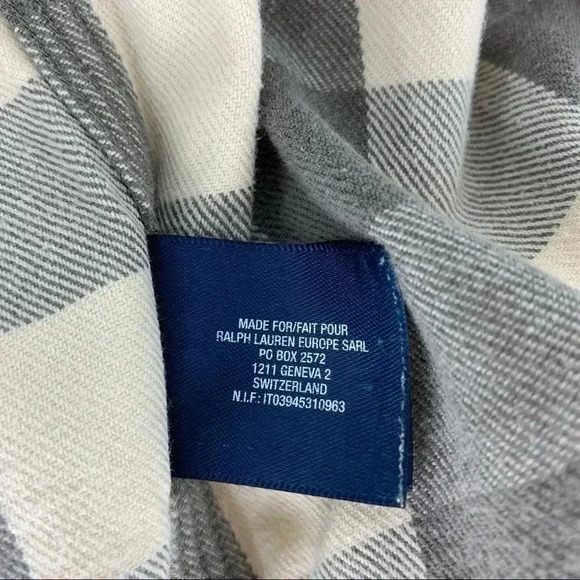 Polo Ralph Lauren Youth Check Flannel button down - Picture 5 of 6